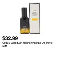 Marshalls ORIBE Gold Lust Nourishing Hair Oil Travel Size offer