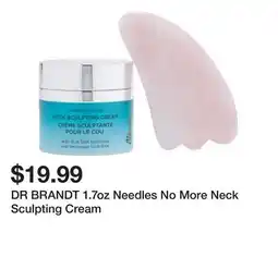 Marshalls DR BRANDT 1.7oz Needles No More Neck Sculpting Cream offer