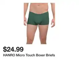 Marshalls HANRO Micro Touch Boxer Briefs offer