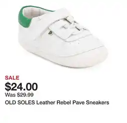 Marshalls OLD SOLES Leather Rebel Pave Sneakers offer