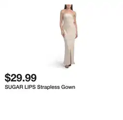 Marshalls SUGAR LIPS Strapless Gown offer