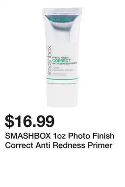 Marshalls SMASHBOX 1oz Photo Finish Correct Anti Redness Primer offer