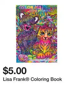 Five Below Lisa Frank Coloring Book offer