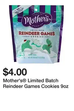 Five Below Mother's Limited Batch Reindeer Games Cookies 9oz offer