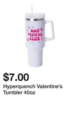 Five Below Hyperquench Valentine's Tumbler 40oz offer