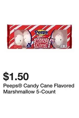 Five Below Peeps Candy Cane Flavored Marshmallow 5-Count offer