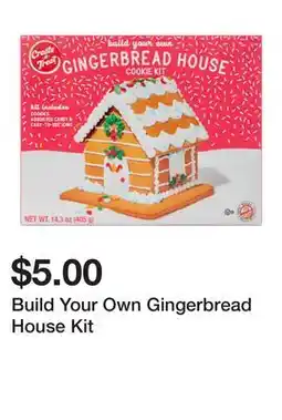 Five Below Build Your Own Gingerbread House Kit offer