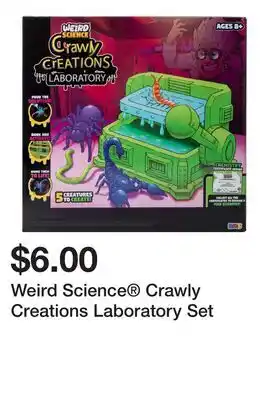Five Below Weird Science Crawly Creations Laboratory Set offer