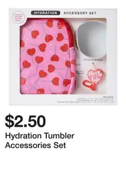 Five Below Hydration Tumbler Accessories Set offer