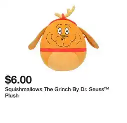Five Below Squishmallows The Grinch By Dr. Seuss Plush offer