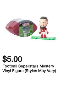Five Below Football Superstars Mystery Vinyl Figure (Styles May Vary) offer