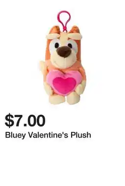 Five Below Bluey Valentine's Plush offer