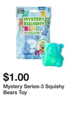 Five Below Mystery Series-3 Squishy Bears Toy offer