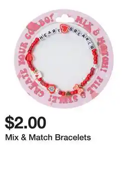 Five Below Mix & Match Bracelets offer