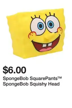 Five Below SpongeBob SquarePants SpongeBob Squishy Head offer