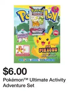 Five Below Pokémon Ultimate Activity Adventure Set offer