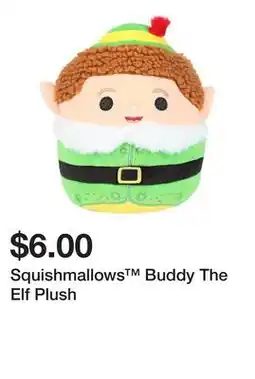 Five Below Squishmallows Buddy The Elf Plush offer