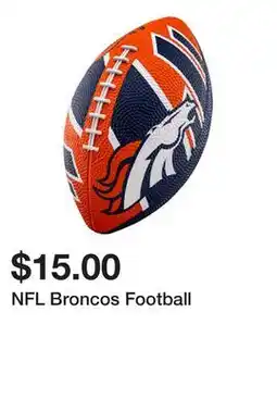 Five Below NFL Broncos Football offer