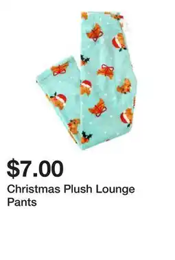 Five Below Christmas Plush Lounge Pants offer