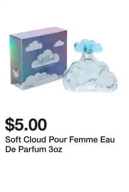 Five Below Soft Cloud Pour Femme Eau De Parfum 3oz offer