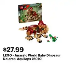Best Buy LEGO - Jurassic World Baby Dinosaur Dolores: Aquilops 76970 offer
