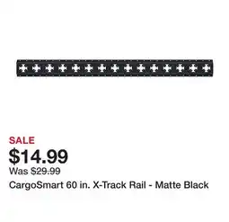 Tractor Supply Company CargoSmart 60 in. X-Track Rail - Matte Black offer