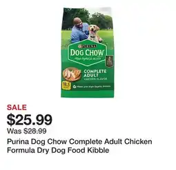Tractor Supply Company Purina Dog Chow Complete Adult Chicken Formula Dry Dog Food Kibble offer