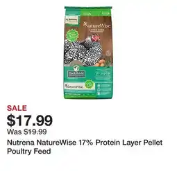 Tractor Supply Company Nutrena NatureWise 17% Protein Layer Pellet Poultry Feed offer