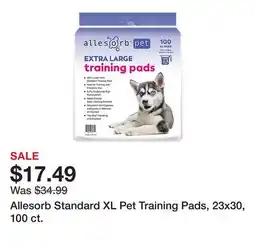 Tractor Supply Company Allesorb Standard XL Pet Training Pads, 23x30, 100 ct offer