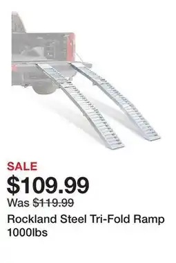 Tractor Supply Company Rockland Steel Tri-Fold Ramp 1000lbs offer