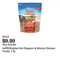 Tractor Supply Company ImPECKables Hot Peppers & Worms Chicken Treats, 7 lb offer