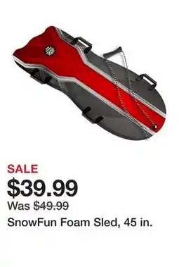 Tractor Supply Company SnowFun Foam Sled, 45 in offer