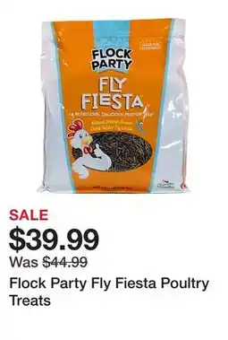 Tractor Supply Company Flock Party Fly Fiesta Poultry Treats offer