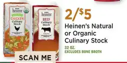 Heinen's Heinen's Natural or Organic Culinary Stock offer