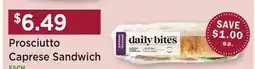 Heinen's Prosciutto Caprese Sandwich offer