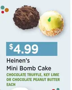 Heinen's Heinen's Mini Bomb Cake offer