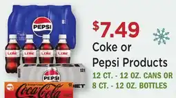 Heinen's Coke or Pepsi Products offer