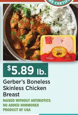 Heinen's Gerber's Boneless Skinless Chicken Breast offer