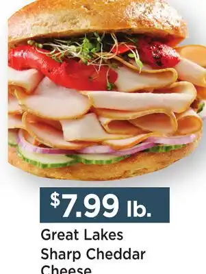 Heinen's Great Lakes Sharp Cheddar Cheese offer
