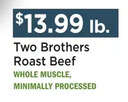 Heinen's Two Brothers Roast Beef offer