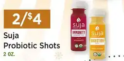 Heinen's Suja Probiotic Shots offer