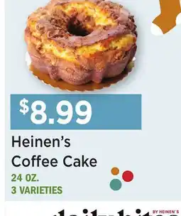 Heinen's Heinen's Coffee Cake offer