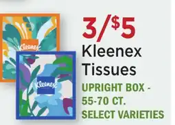 Heinen's Kleenex Tissues offer