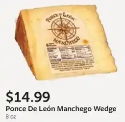 Fareway Ponce De León Manchego Wedge offer