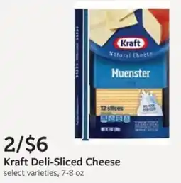 Fareway Kraft Deli-Sliced Cheese offer