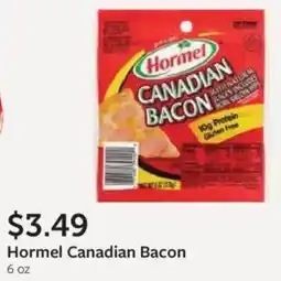 Fareway Hormel Canadian Bacon offer