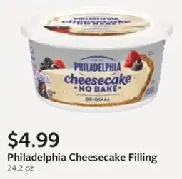 Fareway Philadelphia Cheesecake Filling offer