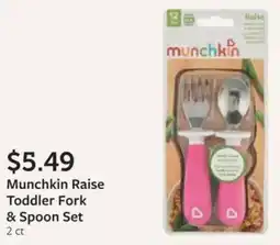 Fareway Munchkin Raise Toddler Fork & Spoon Set offer