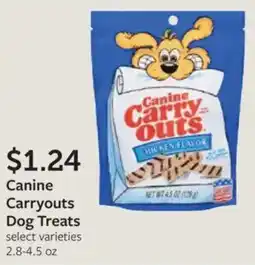 Fareway Canine Carryouts Dog Treats offer