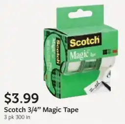 Fareway Scotch Magic Tape offer